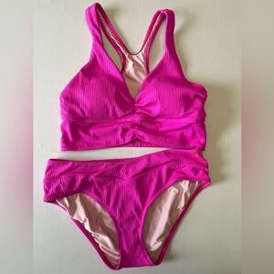 Next Pink Bikini Set size M